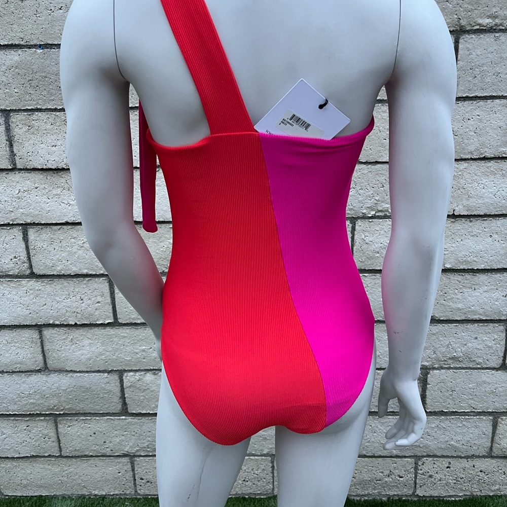 Beach Riot Color Block Nia One piece bathing suit - Picture 6 of 7